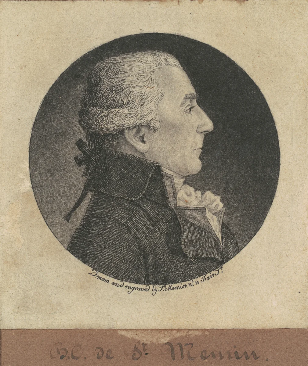 Bénigne-Charles Févret de Saint-Mémin by Charles B. J. Févret de Saint-Mémin, print, 1796