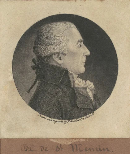 Bénigne-Charles Févret de Saint-Mémin by Charles B. J. Févret de Saint-Mémin, print, 1796