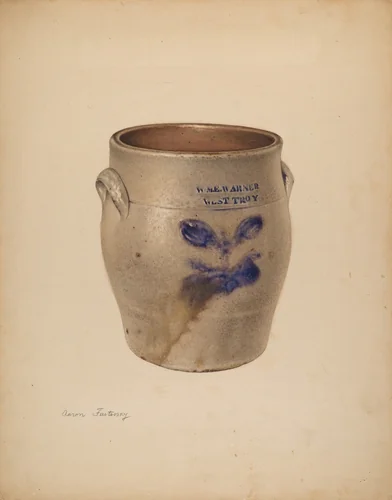 Crock by Aaron Fastovsky, index of american design, 1938