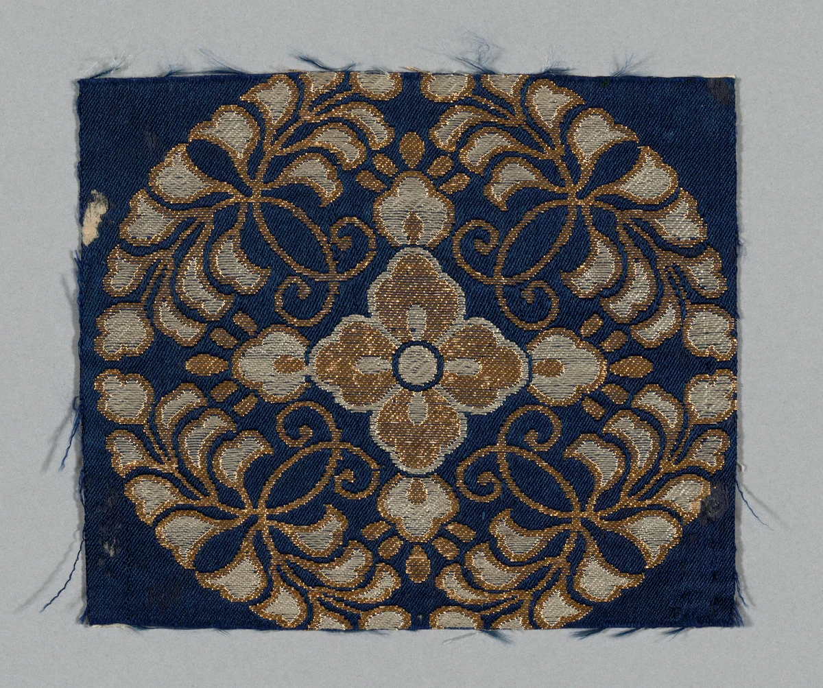 Fragment by Japan, textile, 1800-1900