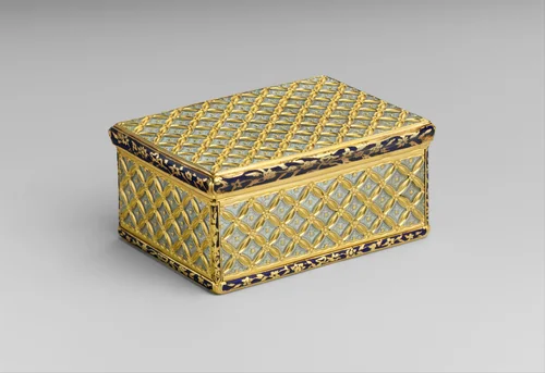Box by Jean Ducrollay, metalwork, 1739-1740