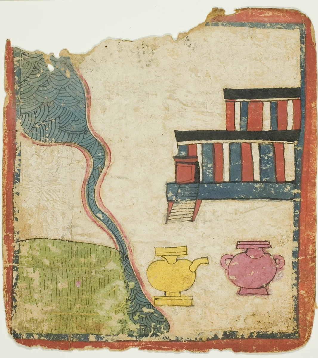 Image from a Set of Initiation Cards (Tsakali) by Southern Tibet, drawing, 1301-1500