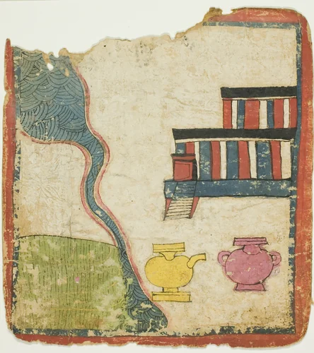 Image from a Set of Initiation Cards (Tsakali) by Southern Tibet, drawing, 1301-1500