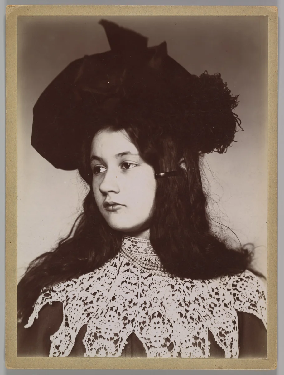 Denise Zola by Emile Zola, photograph, 1898-1902