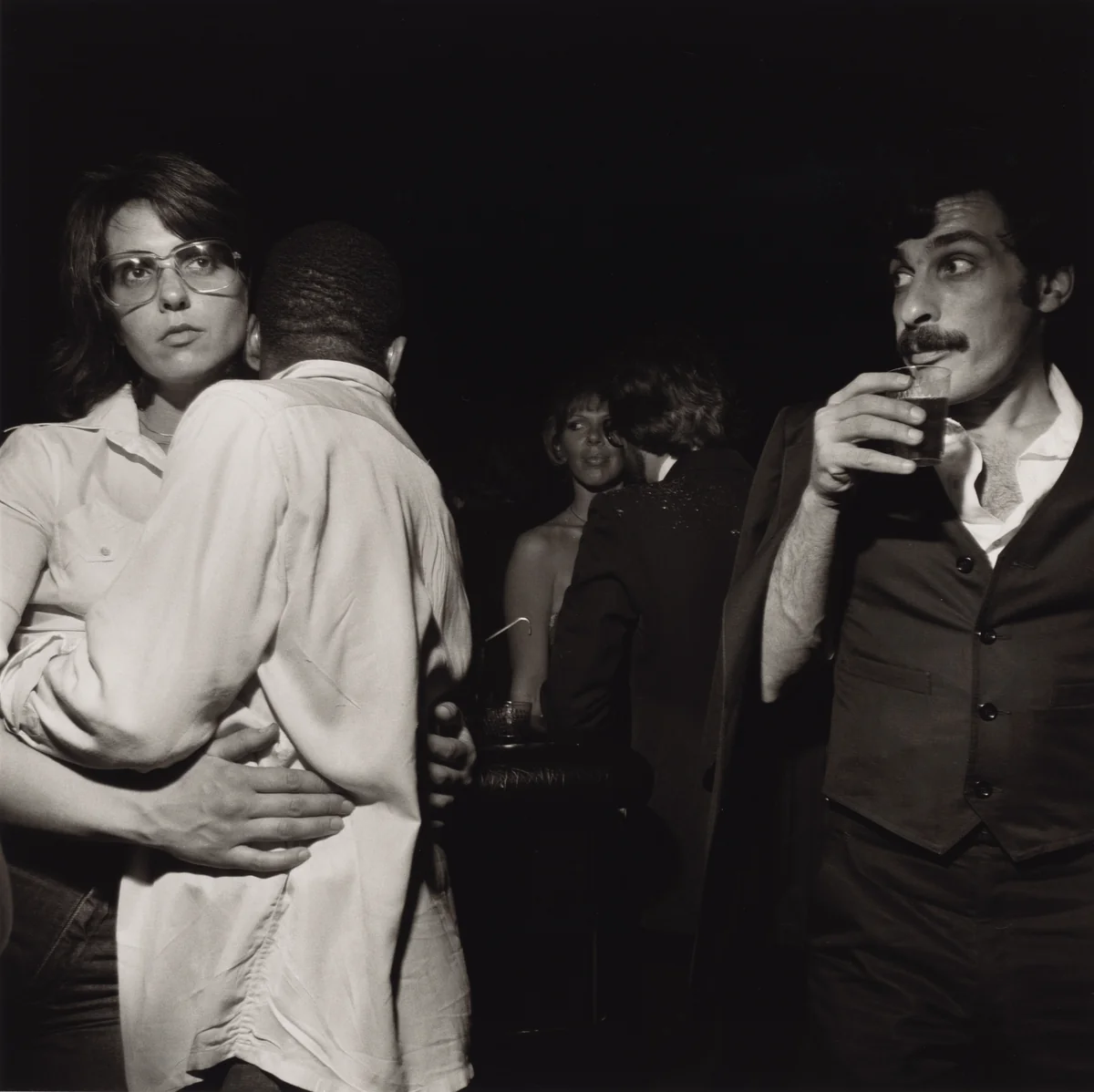 Studio 54, New York City by Larry Fink, photograph, 1977