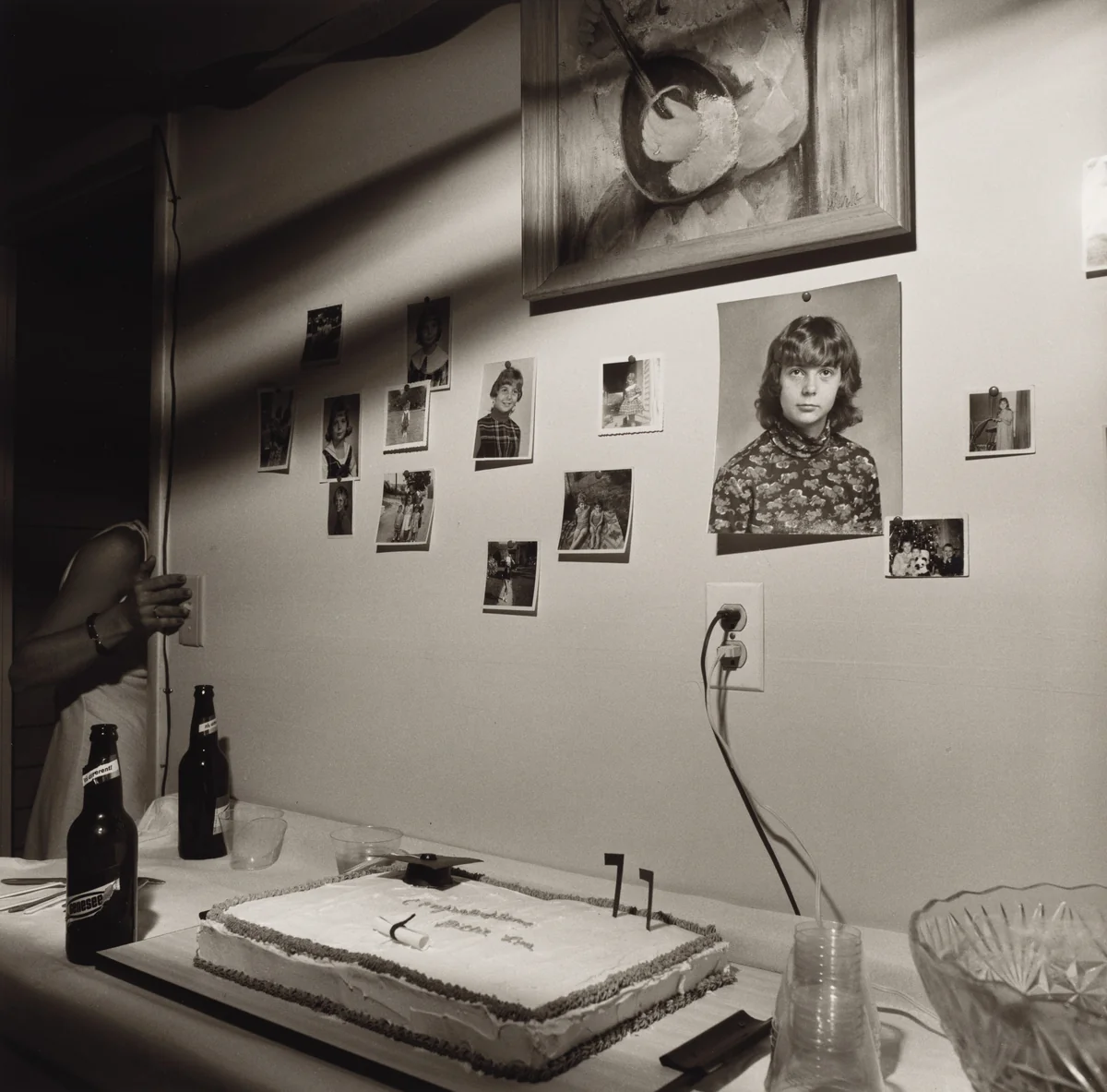 Sabatine-Miller Graduation Party, Martins Creek, Pennsylvania by Larry Fink, photograph, 1977