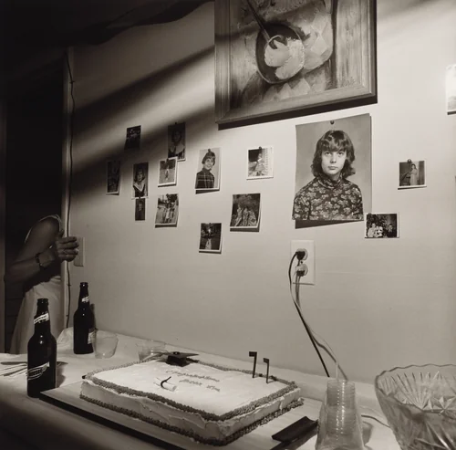 Sabatine-Miller Graduation Party, Martins Creek, Pennsylvania by Larry Fink, photograph, 1977