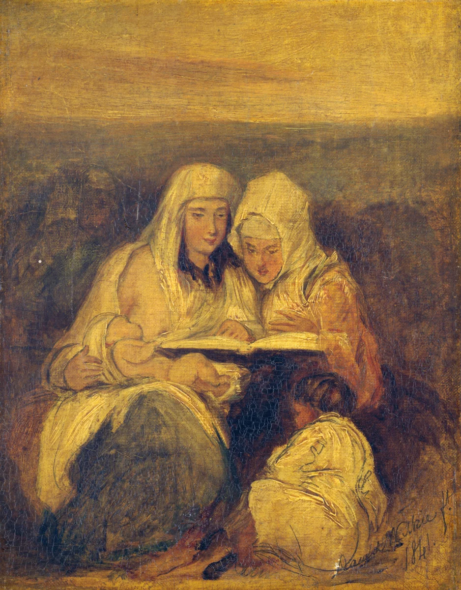 The Holy Family with Saint Elizabeth and Saint John the Baptist by Sir David Wilkie, painting, 1841