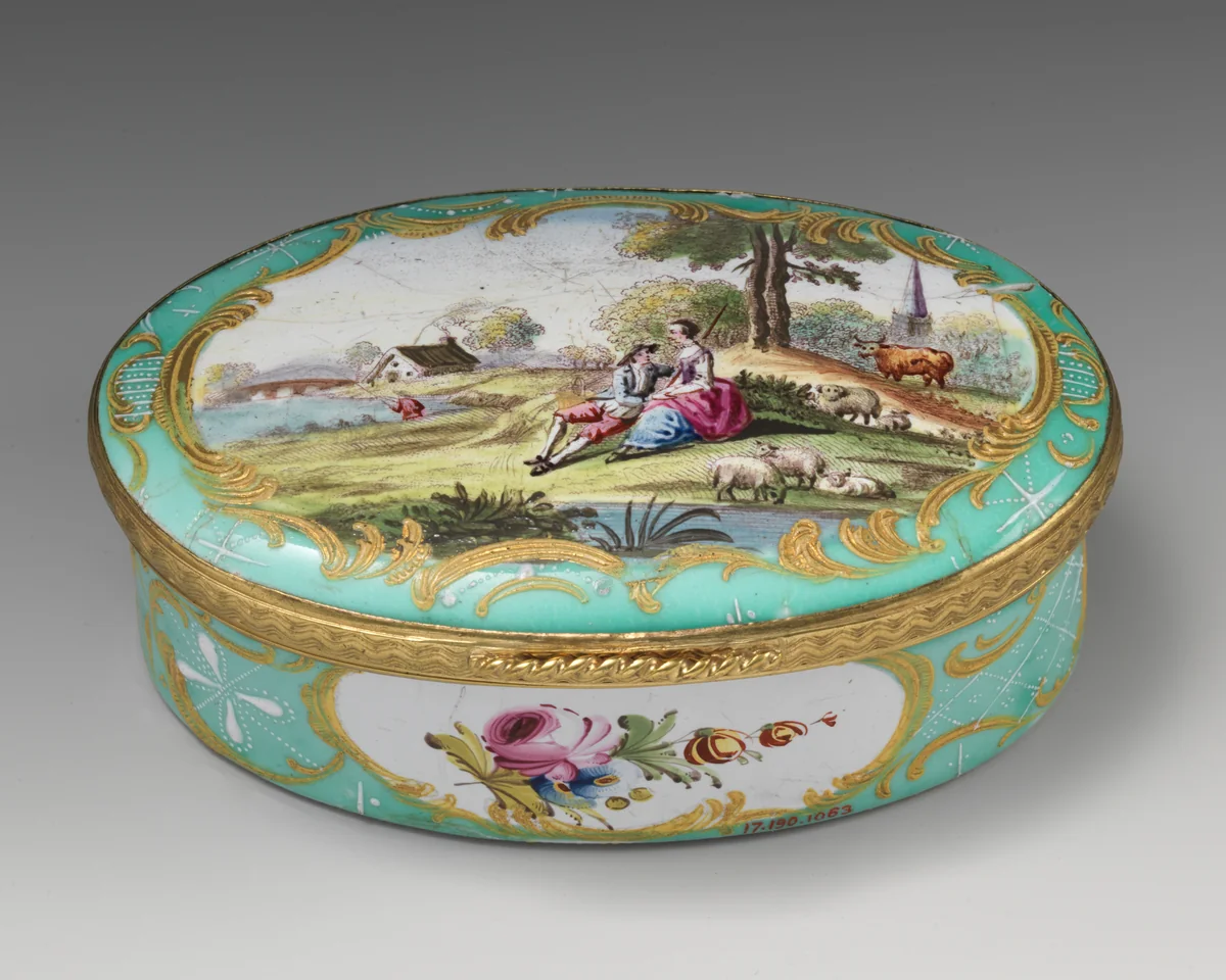 Snuffbox by Jacques-Philippe Le Bas, other, 1760-1775