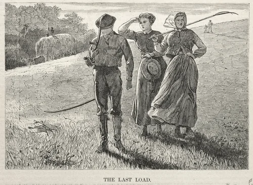 The Last Load by Winslow Homer, print, 1869
