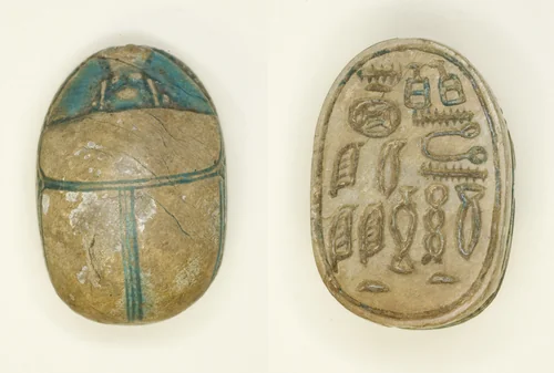 Scarab: Titles by Egyptian, other, -2055--1650