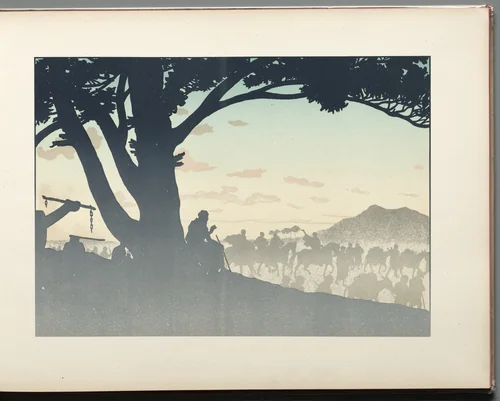 The Prodigal Son: page 13 by Henri Rivière, book, 1895