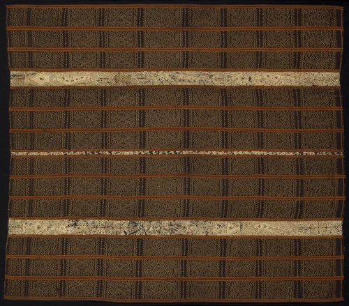 Woman's Ceremonial Skirt (tapis) by Paminggir people, textile, 1801-1900