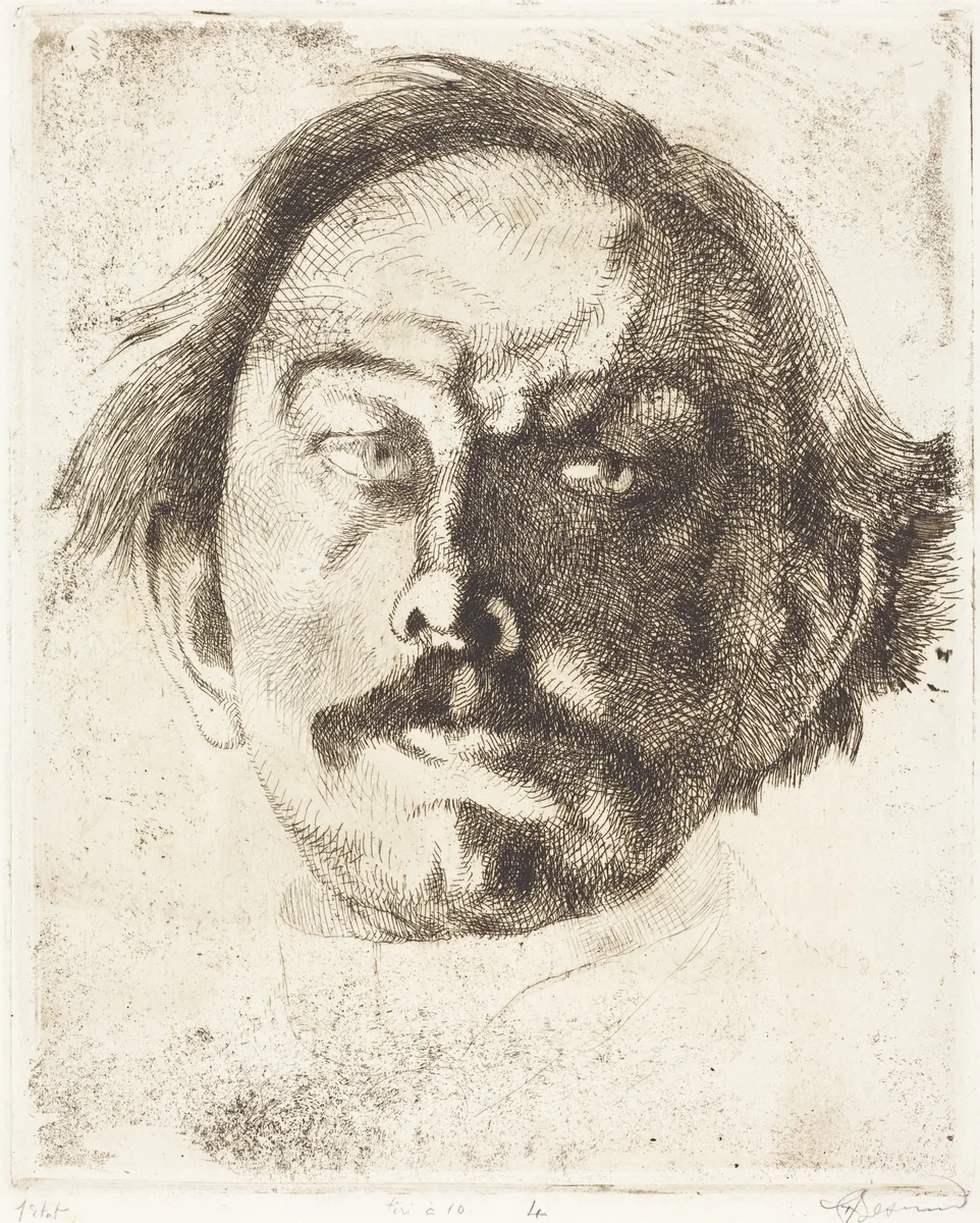 Jules Destrée by Albert Besnard, print, 1917