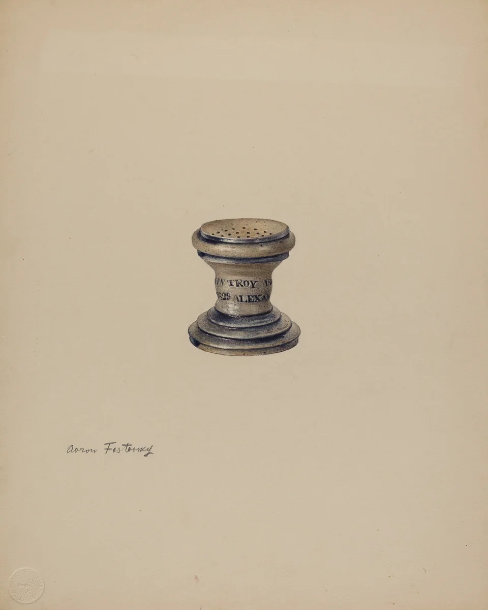 Sander by Aaron Fastovsky, index of american design, 1939