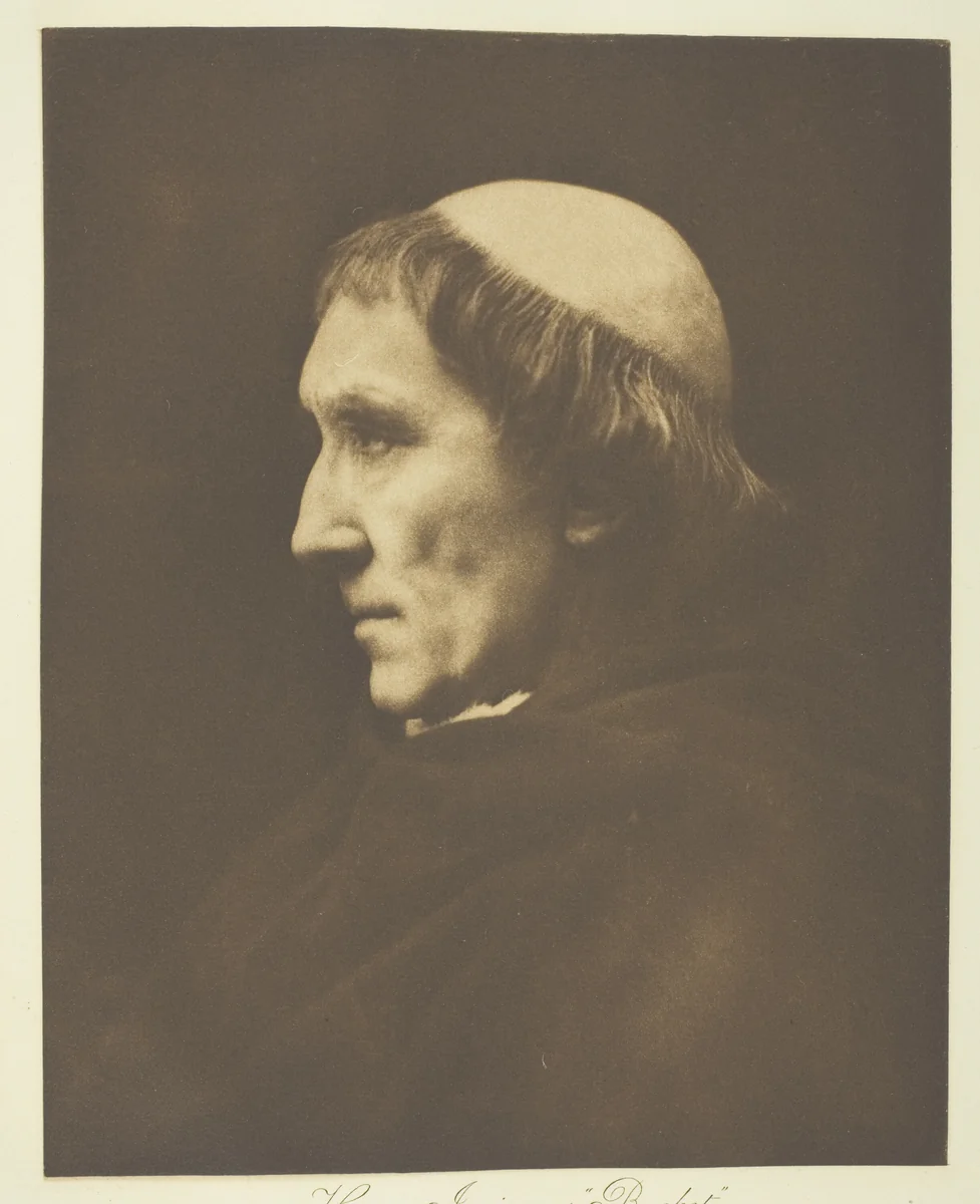 Henry Irving as "Becket" by Henry Herschel Hay Cameron, print, 1888-1898