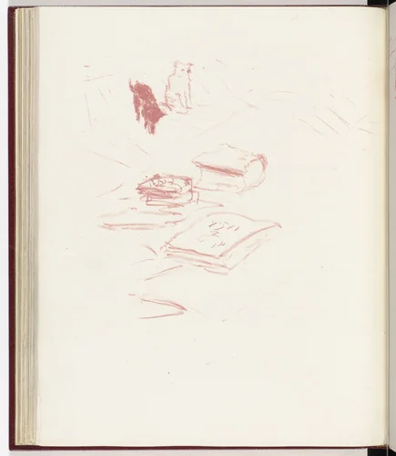 Plate (page 60) from Parallèlement (In Parallel) by Pierre Bonnard, illustrated book, 1900