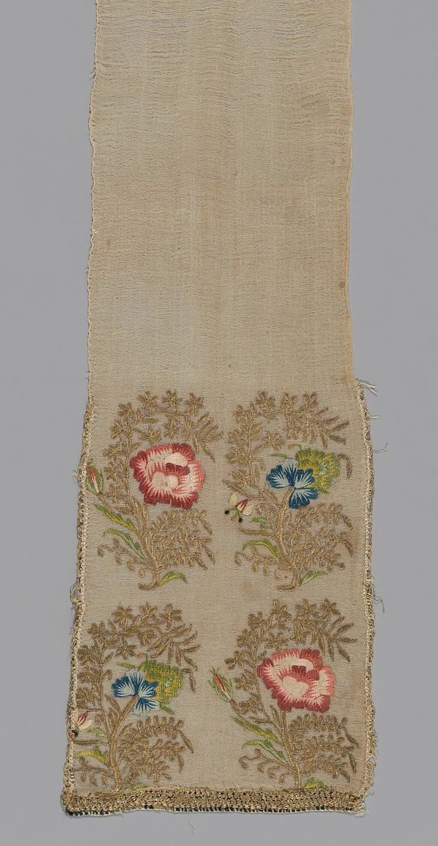 Sash by Turkey, textile, 1701-1800