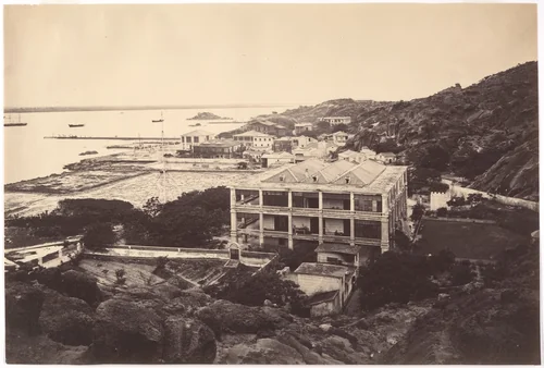 View on Rak-Chui opposite Swatow by John Thomson, photograph, 1869