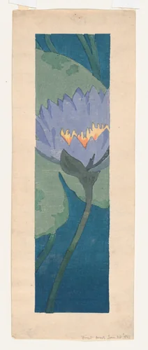 Lily by Arthur Wesley Dow, artwork, 1898