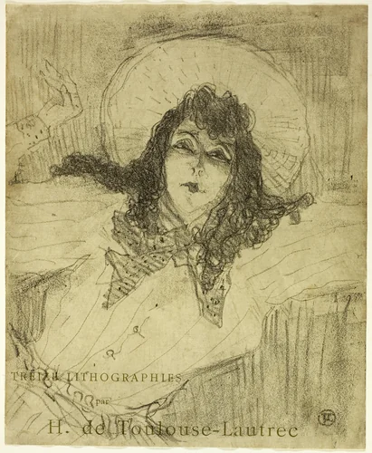 May Belfort, from Treize Lithographies by Henri de Toulouse-Lautrec, print, 1898