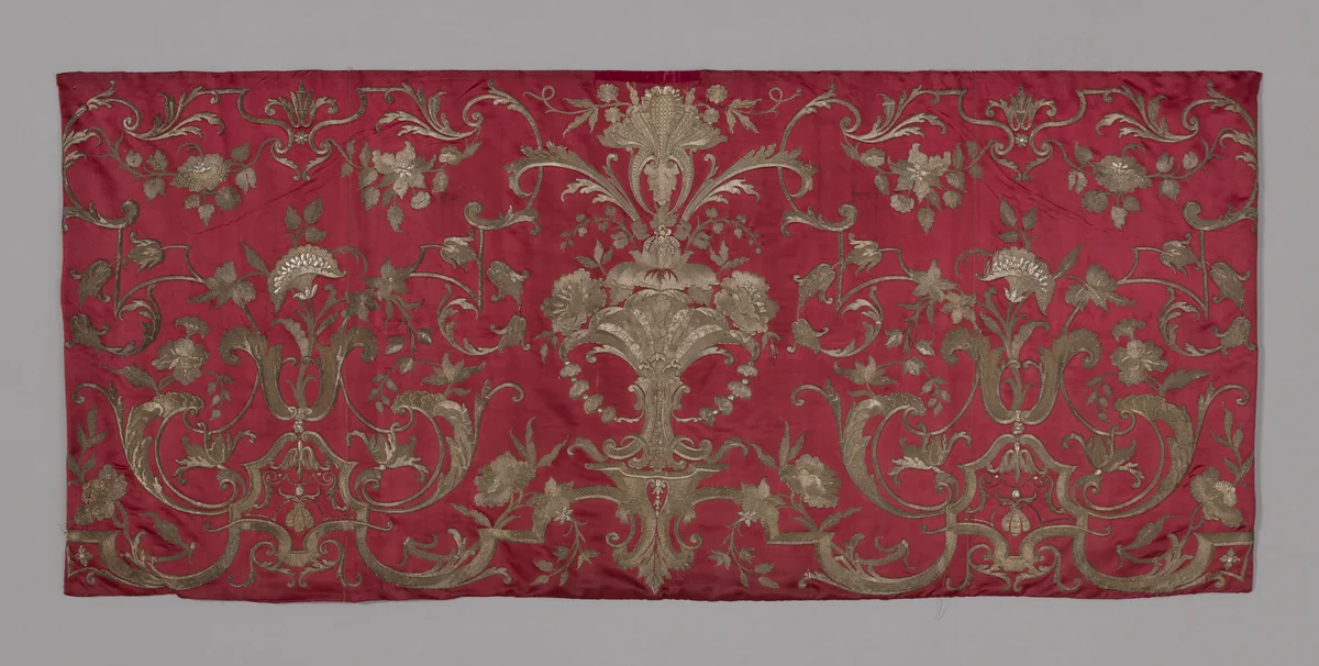 Panel by Germany, textile, 1801-1900