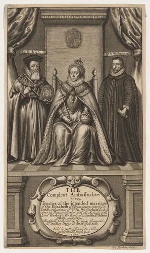 Title Page to Sir Dudly Digges, The Compleat Ambassador by William Faithorne, print, 1655