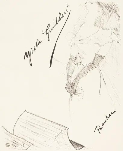 Frontispiece by Henri de Toulouse-Lautrec, print, 1898