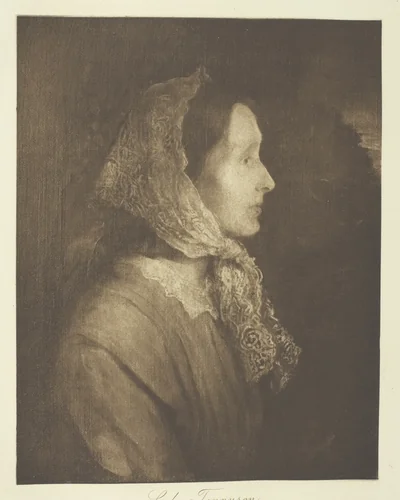 Lady Tennyson by Henry Herschel Hay Cameron, print, 1888-1898