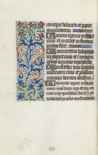 Book of Hours (Use of Rouen): fol. 114v by Master of the Geneva Latini, book, 1465-1475