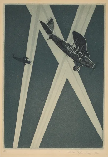 Wasps by John Taylor Arms, print, 1920