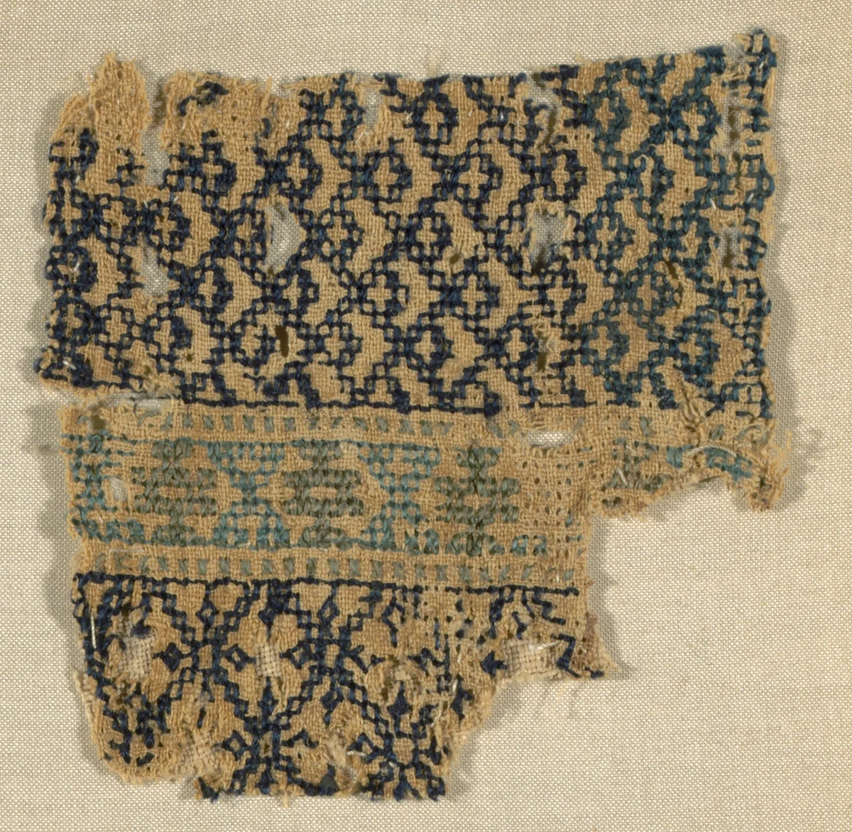 Fragment by Egypt, textile, 1201-1400