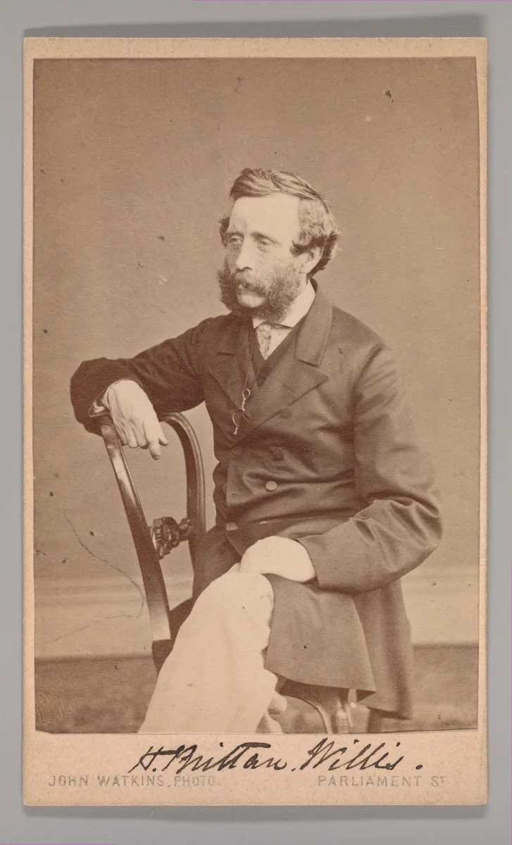 [Henry Brittan Willis] by John and Charles Watkins, photograph, 1860-1869