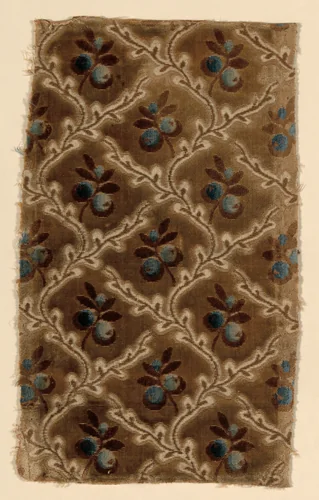 Fragment by France, textile, 1750-1775