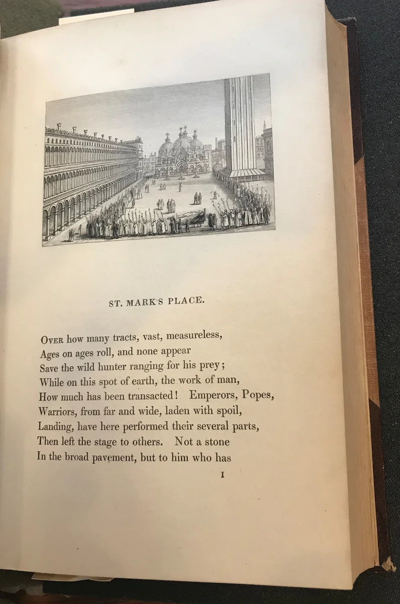 Italy, A Poem by Samuel Rogers, book, 1830