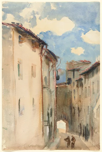 Camprodón, Spain by John Singer Sargent, drawing, 1892