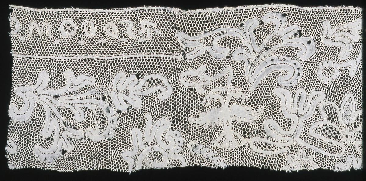 Fragment by Belgium, Flanders, textile, 1701-1750