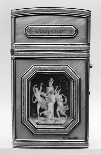 Souvenir by Jacques Joseph de Gault, metalwork, 1789