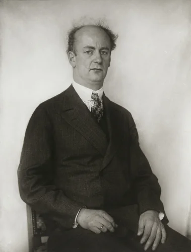 Conductor [Wilhelm Furtwängler] by August Sander, photograph, 1924
