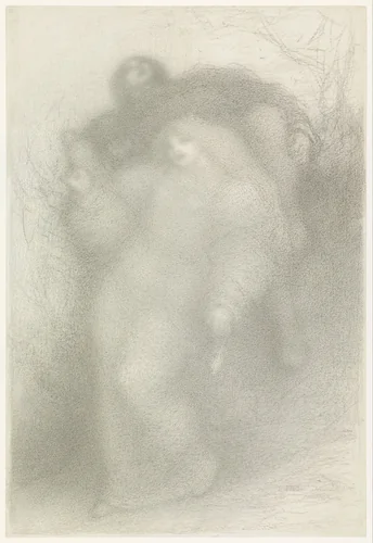 Peace, known as The King's Children by Matthijs Maris, drawing, 1899-1900
