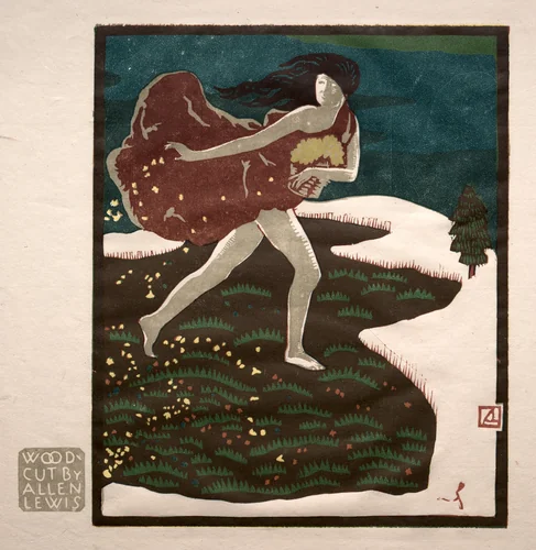 Spring by Arthur Allen Lewis, print, 1900-1923