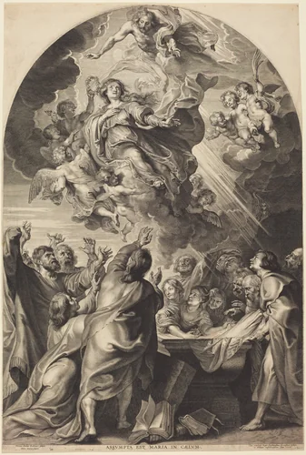 The Assumption of the Virgin by Paulus Pontius
Peter Paul Rubens, print, 1624