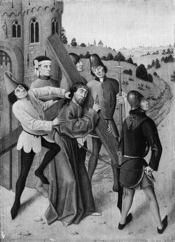 Christ Bearing the Cross by Northern French Painter, painting, 1475-1485
