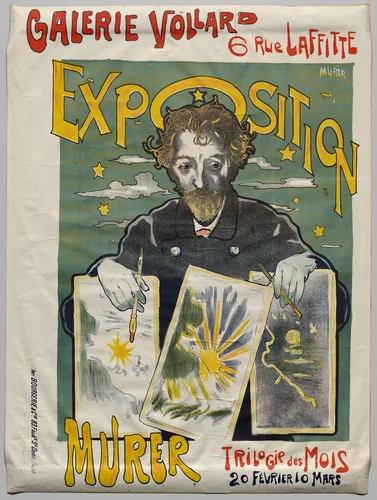 Trilogy of Months, state II by Eugène Murer, print, 1896-1906