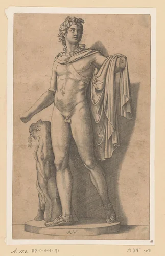 Apollo Belvedere by Unknown, print, 1500-1536