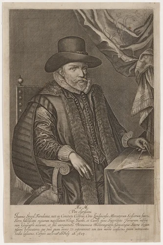 John Speed by Salomon Savery, print, 1632