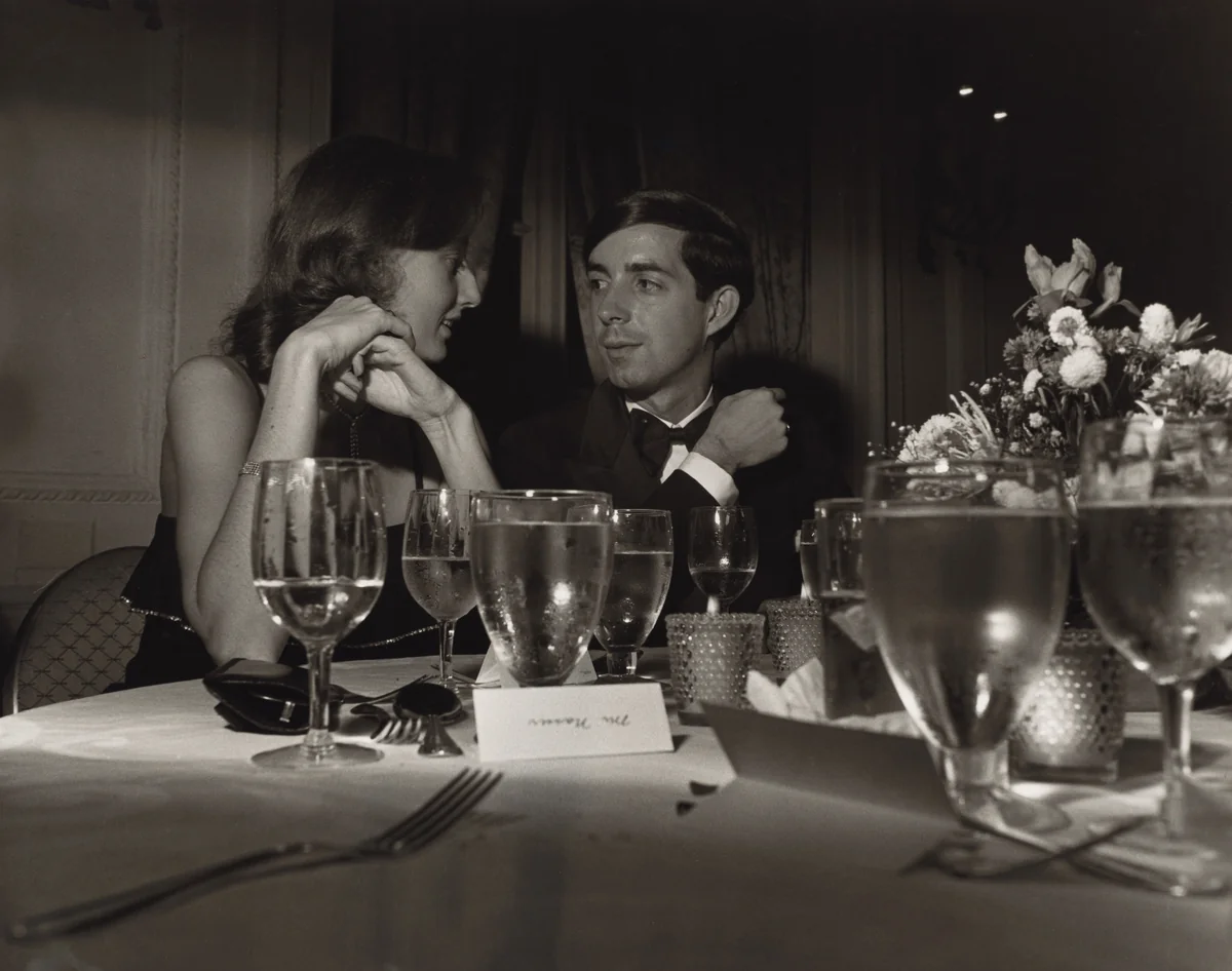 Russian Ball, New York City by Larry Fink, photograph, 1977