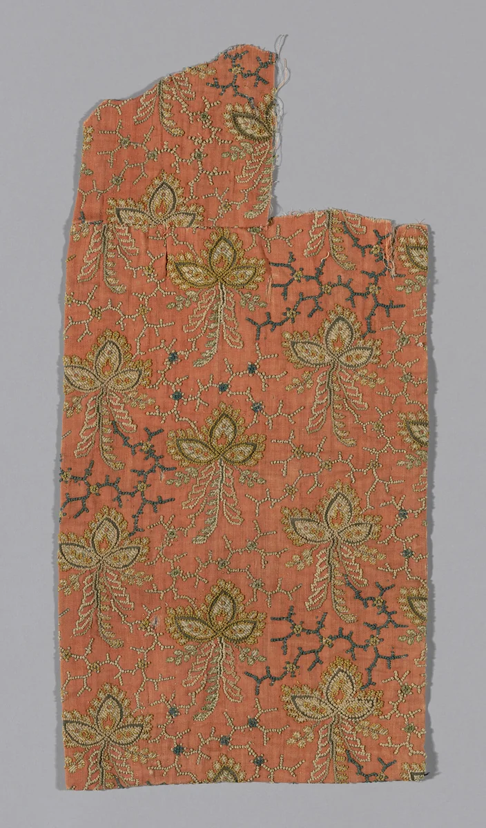 Fragments by Europe or United States, textile, 1801-1900