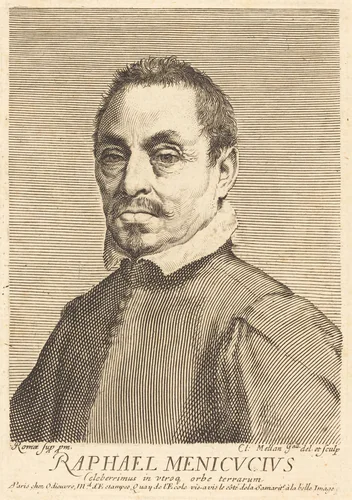 Raffaello Menicucci by Claude Mellan, print, 1598-1688