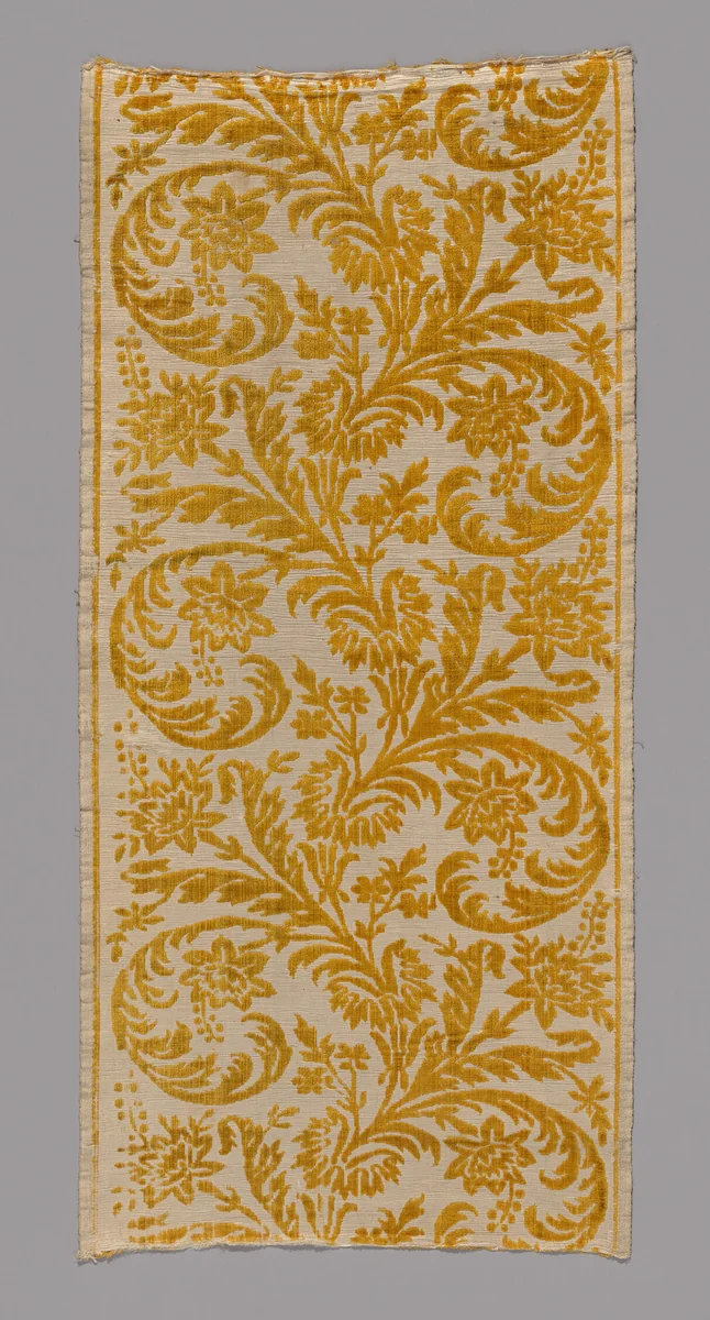 Panel by Turkey, textile, 1601-1700